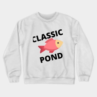 classic pond fish Crewneck Sweatshirt